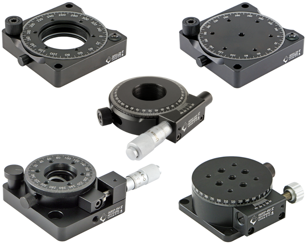 SingleAxisRotaryGroup Optomechanical rotary positioners